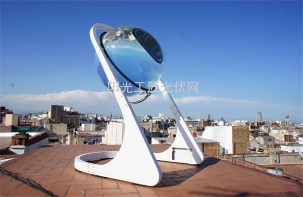 “改头换面”的球形透镜太阳能发电系统（图）