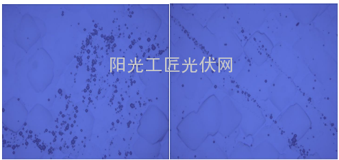 图10 样片1位错密度 图11 样片1位错密度 10E5~10E6（×500倍） 10E5~10E6（×500倍）