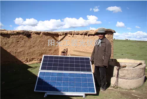 捐赠给藏族同胞的光伏系统被称为“牛背上的太阳”