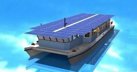 印度首艘太阳能动力渡船下水 目前试航已完成