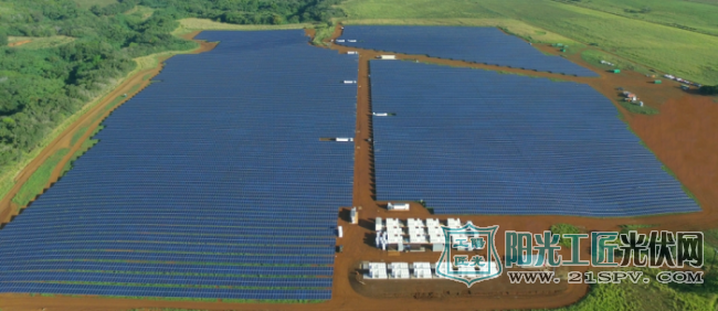 特斯拉：在夏威夷考艾岛建设大型太阳能发电厂