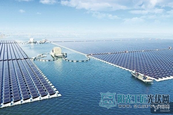 中国建成全球最大漂浮式太阳能电站 规模40MW