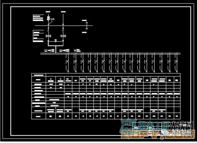 5MWp光伏電站全套圖紙概覽（CAD版）