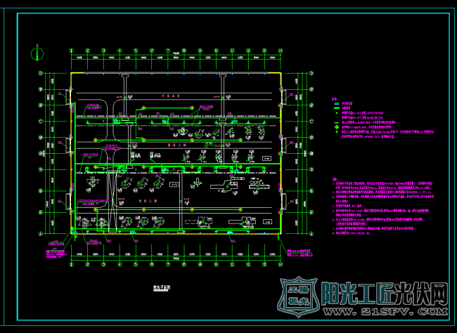 [光伏电气图纸] 某工业厂房光伏电气图