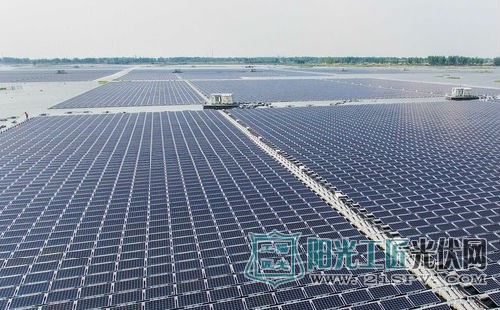 全球最大的水上漂浮式太阳能电站已在安徽省完工并网