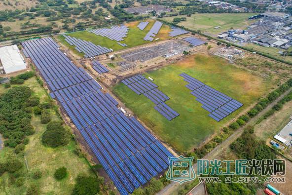 哥伦比亚的首座太阳能公园上线  该国第一个兆瓦级地面光伏电站