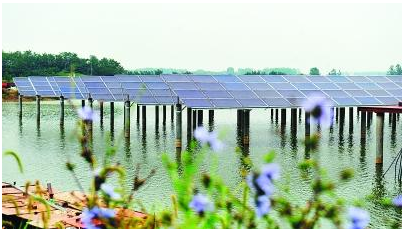 安徽长丰县建设水上光伏电站 将于2018年上半年并网发电