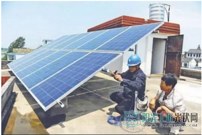 安徽淮南：一年增收三四千 光伏发电让贫困户摘帽
