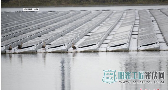 日本最大水上太阳能电站亮相  可供数千家庭用电需求