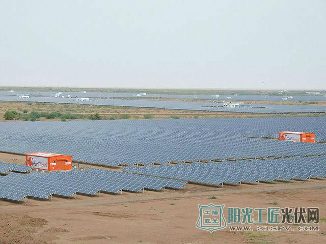 印度政府称不久最大太阳能公园200MW子项目招标将重启