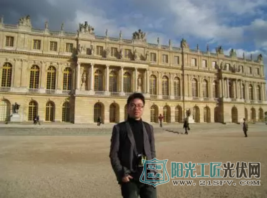 刘安家先生在欧洲留学、工作期间的生活照