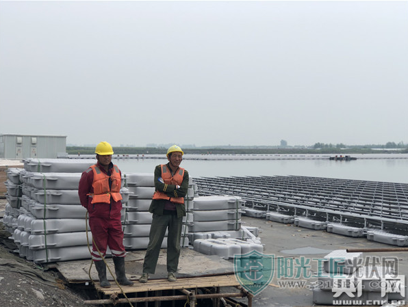 安徽淮南潘集全球最大水面漂浮光伏电站六月竣工